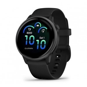 Garmin Vivoactive® 6 - Slate with Black Strap