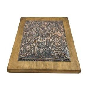 Handcrafted Icon of Saints Peter and Paul - Img 3