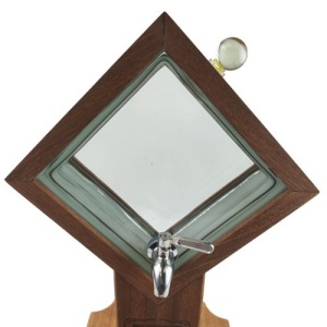 Mahogany Desktop Alcohol Dispenser - Img 9