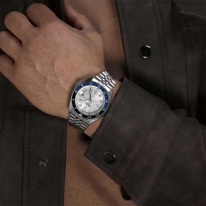 Seiko 5 Sports SKX GMT SSK033K1 - Мъжки часовник - Img 4