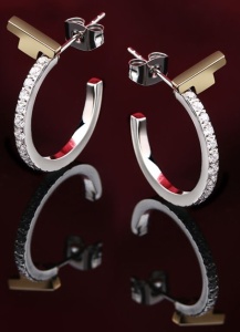 Trussardi T-logo TJAXC32 - Дамски обеци - Img 4
