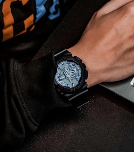 Casio G-Shock GA-110CD-1A2ER - Мъжки часовник - Img 4