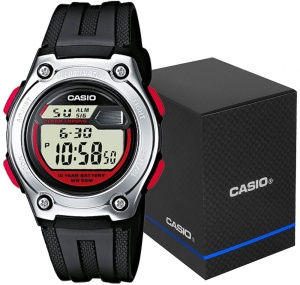 Casio W-211-1BVES - Мъжки часовник - Img 2