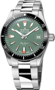 EDOX Skydiver Automatic Lady 80131-3NM-VI - Дамски часовник
