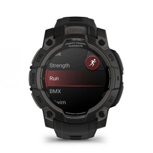 Garmin Instinct® 3 – 45 мм AMOLED - черен с черна каишка - Img 2