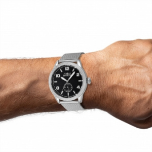 Invicta 47134 Orologio Uomo: Quarzo Analogico Acciaio, Design Audace E Cassa 44mm