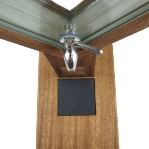 Mahogany Desktop Alcohol Dispenser - Img 10