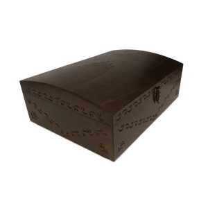 Solid Wood Carved Box for Storing Jewelry, Accessories and Personal Things - Img 3