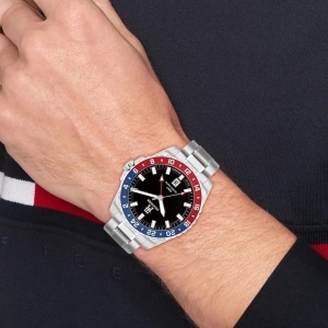 Tommy Hilfiger TH85 Diver GMT 1792131 - Мъжки часовник - Img 4