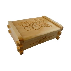 Wood-Carved Jewelery Chest In Various Variants - Img 4