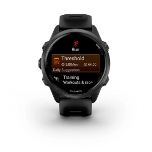 Garmin Forerunner 570 - 42мм - Slate Grey Aluminium с Translucent Black/Black каишка - Смарт часовник - Img 2