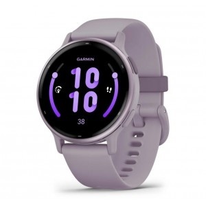 GARMIN vívoactive® 5 - Metallic Orchid Bezel with Orchid Case and Silicone Strap