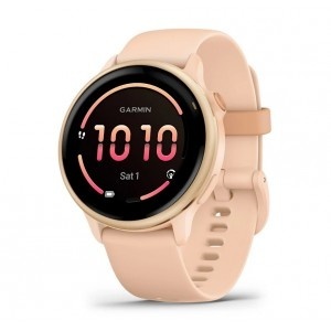Garmin Vívoactive® 6 - Metallic Pink Dawn with Pink Dawn Strap