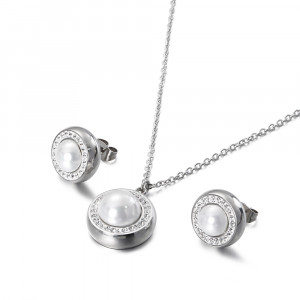 Set Women's Necklace and Earrings Lee Cooper LC.S.01046.320