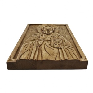 Wood-Carved Icon of Saint Nicholas - Img 4