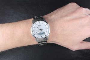 Мъжки часовник CASIO Wave Ceptor - LCW-M170TD-7AER - Img 3