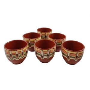 Ceramic 7-piece rakia set - Img 9