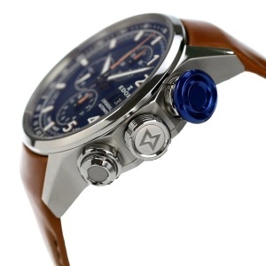 EDOX Chronorally Automatic 01129-TBUCBR-BUBR - Мъжки часовник - Img 5
