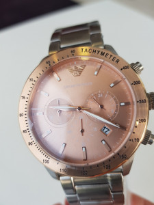 Emporio Armani AR11352 Mario Chronograph - Men's Watch - Img 5