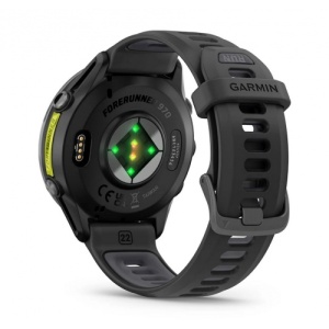Garmin Forerunner® 970 - Carbon Grey DLC Titanium с Black корпус и Black/Translucent - Смарт часовник - Img 5