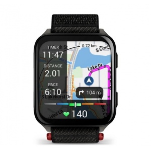 Garmin Venu® X1 - Black с Slate титаниев заден капак и Black ComfortFit найлонова каишка - Смарт часовник - Img 2