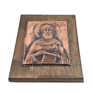Handcrafted Icon of Saint Anthony the Great - Img 3