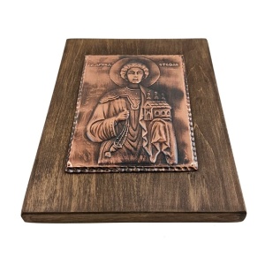 Handcrafted Icon of Saint Stephen - Img 3