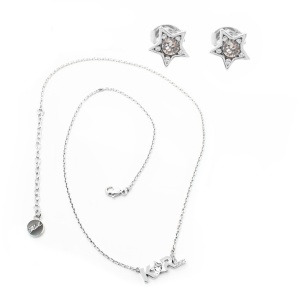 Karl Lagerfeld 5512307 - Дамски комплект колие и обеци - Img 2