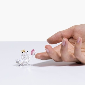 Swarovski Frog Prince 5492224 - Декоративна жаба - Img 2