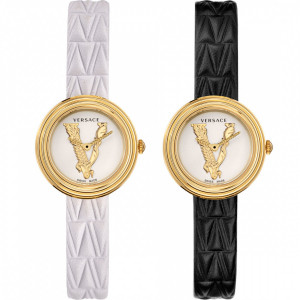 Versace Set VET300221 Луксозен сет дамски часовник с допълнителни каишки - Img 8