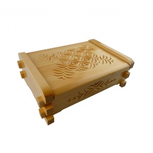 Wood-Carved Jewelery Chest In Various Variants - Img 6