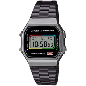Casio A168WEUC-1AER - Унисекс часовник - Img 1