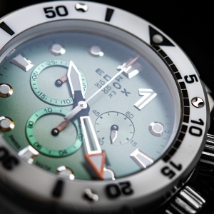 EDOX CO-1 Chrono Titanium 10242-TINBN-VIDNO - Мъжки часовник - Img 3