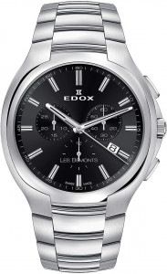 EDOX Les Bemonts Chrono 10239-3-NIN - Мъжки часовник - Img 1