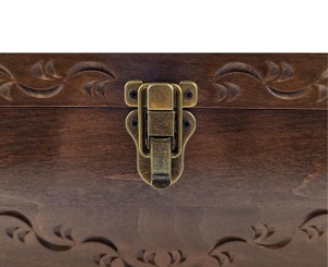Solid Wood Carved Box for Storing Jewelry, Accessories and Personal Things - Img 6