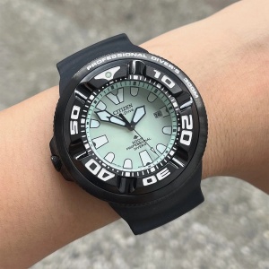Citizen Promaster Marine Divers Ecozilla Solar BJ8055-04X - Мъжки часовник - Img 4
