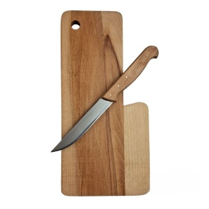 Compact Travel Set – Wooden Cutting Board and Knife - Img 4