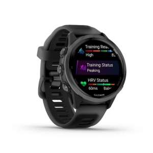 Garmin Forerunner 570 - 42мм - Slate Grey Aluminium с Translucent Black/Black каишка - Смарт часовник - Img 3