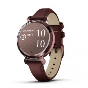 Garmin Lily® 2, Classic, Dark Bronze с Mulberry кожена каишка - Смарт часовник