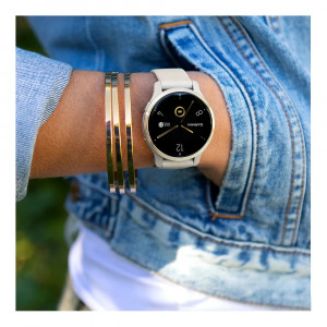 Garmin Venu 2S Light Gold Smart Watch - Img 2