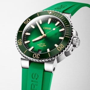 Oris Aquis Date Calibre 400 01-400-7769-4127-07-4-22-77FC - Мъжки часовник - Img 2