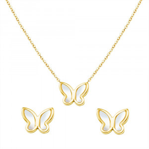 Set Women's Necklace and Earrings Lee Cooper LC.S.01434.110