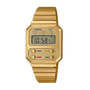 CASIO VINTAGE A100WEG-9AEF - Men's Watch - Img 1