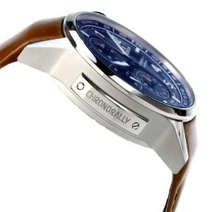EDOX Chronorally Automatic 01129-TBUCBR-BUBR - Мъжки часовник - Img 6
