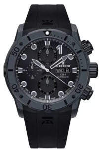 EDOX CO-1 Carbon Chrono Automatic 01125-CLNGN-NING - Men's Watch