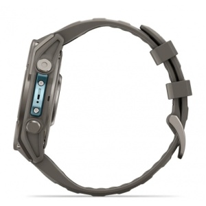 Garmin fēnix® 9 - 47 мм Titanium с Pebble Grey силиконова каишка - Img 5