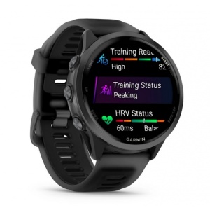 Garmin Forerunner 570 - 47мм - Slate Grey Aluminium с Translucent Black/Black каишка - Смарт часовник - Img 3