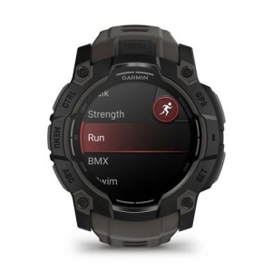 Garmin Instinct® 3 – 50мм AMOLED черен с Charcoal каишка - Img 2