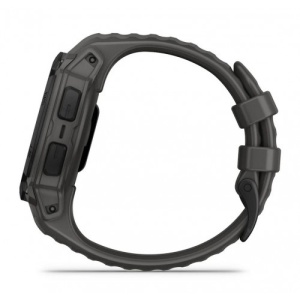 Garmin Instinct E – 45 мм, Black с Charcoal каишка - Смарт часовник - Img 4
