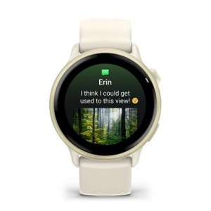 Garmin Vívoactive® 6 - Lunar Gold с Bone каишка - Img 2